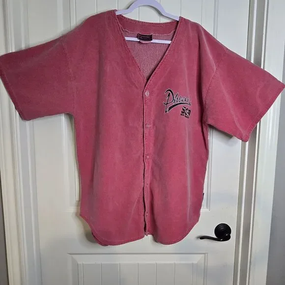 Vtg 90s Phoenix 500 Air Race Jersey XL Cottontops Mesh Cotton Lined Baseball